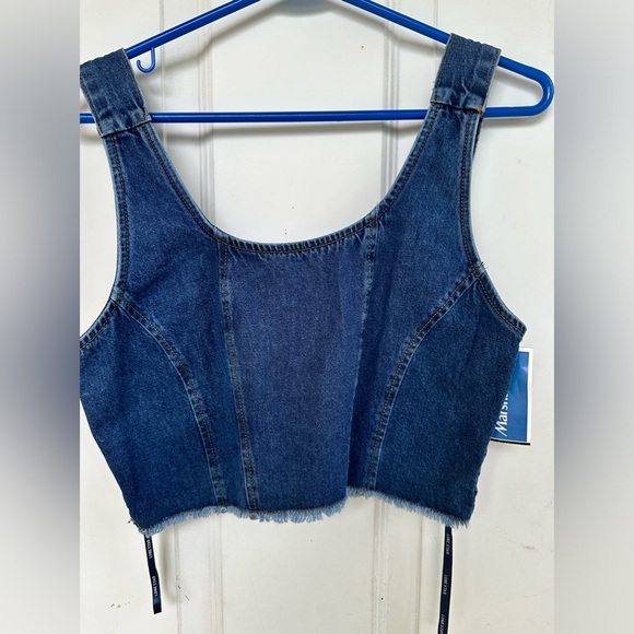 Lone Star Denim Corset Top size medium - Picture 1 of 6